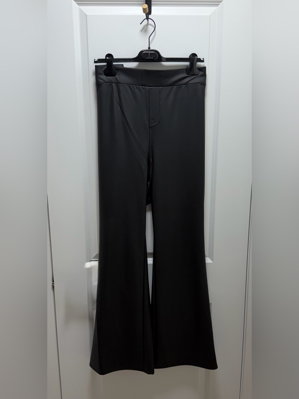 torrid Women’s Black Boot-Cut Faux Leather Stretch Pants